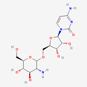 5'-O-(2-Amino-2-deoxy-D-glucopyranosyl) cytidine