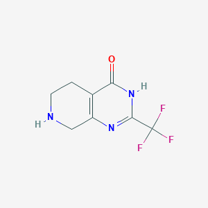 2-(Trifluoromethyl)-5,6,7,8-tetrahydropyrido[3,4-D]pyrimidin-4-OL
