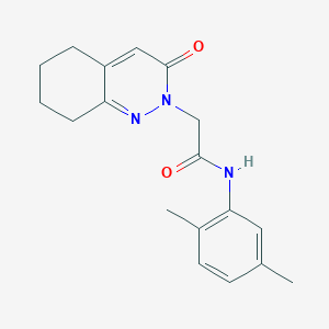 N-(2,5-dimethylphenyl)-2-(3-oxo-5,6,7,8-tetrahydrocinnolin-2(3H)-yl)acetamide