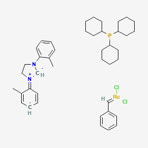 molecular formula C42H58Cl2N2PRu- B1497143 Pubchem_16218373 CAS No. 927429-60-5