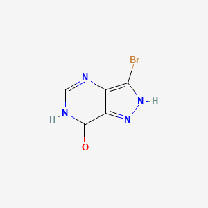 molecular formula C5H3BrN4O B1497146 Allopurirol, 7-bromo- CAS No. 20419-67-4
