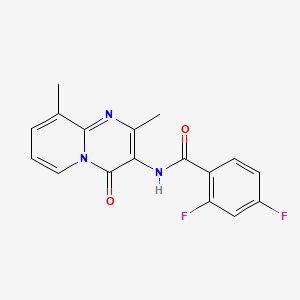 N-{2,9-Dimethyl-4-oxo-4H-pyrido[1,2-A]pyrimidin-3-YL}-2,4-difluorobenzamide