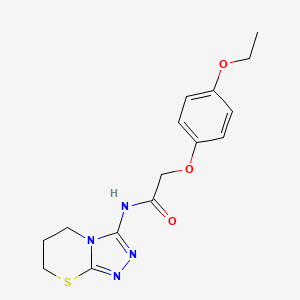 N-(6,7-dihydro-5H-[1,2,4]triazolo[3,4-b][1,3]thiazin-3-yl)-2-(4-ethoxyphenoxy)acetamide