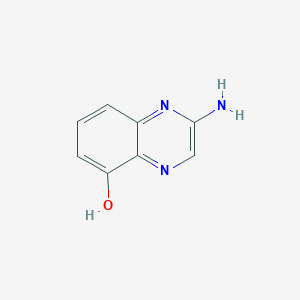 2-Aminoquinoxalin-5-ol
