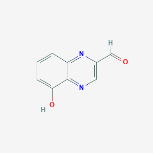 5-Hydroxyquinoxaline-2-carbaldehyde