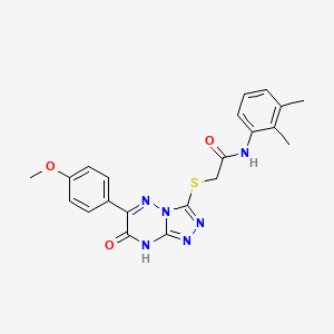 N-(2,3-dimethylphenyl)-2-{[6-(4-methoxyphenyl)-7-oxo-7,8-dihydro[1,2,4]triazolo[4,3-b][1,2,4]triazin-3-yl]sulfanyl}acetamide