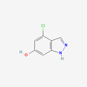 molecular formula C7H5ClN2O B1497204 4-Chloro-1H-indazol-6-ol CAS No. 887569-87-1
