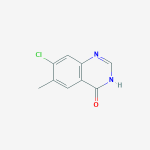 7-Chloro-6-methylquinazolin-4(3H)-one