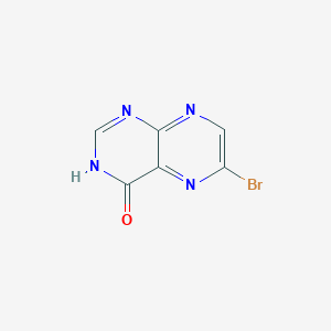 molecular formula C6H3BrN4O B1497249 6-Bromopteridin-4(3H)-one CAS No. 1192150-15-4