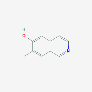 molecular formula C10H9NO B1497253 7-Methylisoquinolin-6-ol CAS No. 666735-06-4