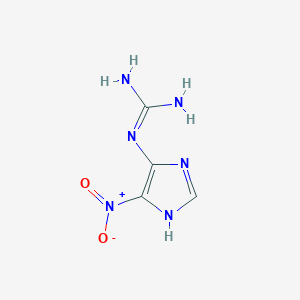 1-(5-Nitro-1H-imidazol-4-yl)guanidine