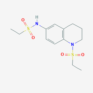 N-(1-(ethylsulfonyl)-1,2,3,4-tetrahydroquinolin-6-yl)ethanesulfonamide