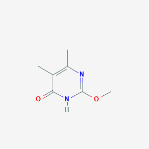 molecular formula C7H10N2O2 B1497265 5,6-Dimethyl-4-hydroxy-2-methoxypyrimidine CAS No. 55996-08-2