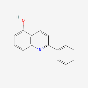 molecular formula C15H11NO B1497273 2-Phenylquinolin-5-ol CAS No. 698984-37-1