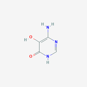6-Amino-5-hydroxypyrimidin-4(3H)-one