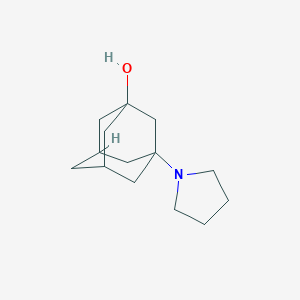 3-Pyrrolidin-1-yladamantan-1-ol