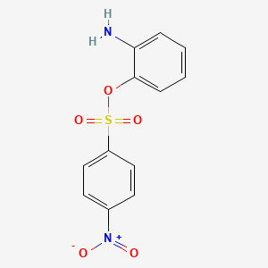 2-Aminophenyl 4-nitrobenzenesulfonate