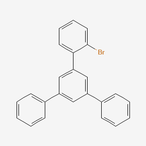 molecular formula C24H17B B1497335 1,1':3',1''-Terphenyl,2-bromo-5'-phenyl- CAS No. 1890136-54-5
