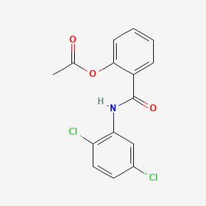 2-[(2,5-Dichlorophenyl)carbamoyl]phenyl acetate