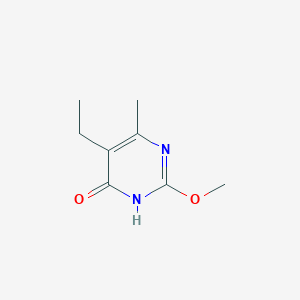 5-Ethyl-4-hydroxy-6-methyl-2-methoxypyrimidine