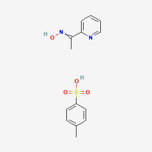 molecular formula C14H16N2O4S B1497400 1-Pyridin-2-YL-ethanone oxime tosylate 