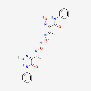 Nickel, bis(2,3-bis(hydroxyimino-kappaN)-N-phenylbutanamidato)-