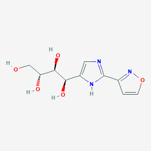 (1R,2S,3R)-1-(2-(Isoxazol-3-yl)-1H-imidazol-5-yl)butane-1,2,3,4-tetraol