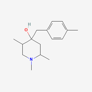 1,2,5-Trimethyl-4-(4-methylbenzyl)-4-piperidinol