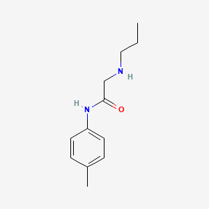 N-(4-Methylphenyl)-N~2~-propylglycinamide