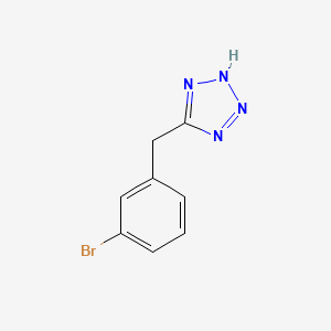 molecular formula C8H7BrN4 B1497451 5-(3-Bromo-benzyl)-2H-tetrazole CAS No. 885278-46-6