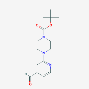 Tert-butyl 4-(4-formylpyridin-2-yl)piperazine-1-carboxylate