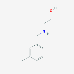 molecular formula C10H15NO B1497473 2-(3-Methyl-benzylamino)-ethanol CAS No. 195132-53-7