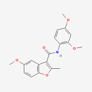 N-(2,4-dimethoxyphenyl)-5-methoxy-2-methyl-1-benzofuran-3-carboxamide