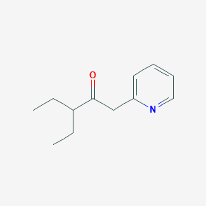 3-Ethyl-1-(pyridin-2-yl)pentan-2-one