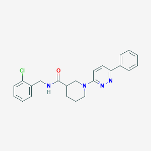 N-(2-chlorobenzyl)-1-(6-phenylpyridazin-3-yl)piperidine-3-carboxamide