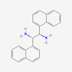 molecular formula C22H20N2 B1497543 (1S,2S)-1,2-Bis(1-naphthyl)-1,2-ethanediamine CAS No. 677723-26-1