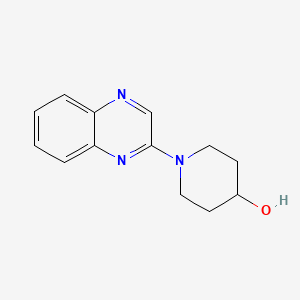 molecular formula C13H15N3O B1497557 1-Quinoxalin-2-yl-piperidin-4-ol CAS No. 1146080-42-3