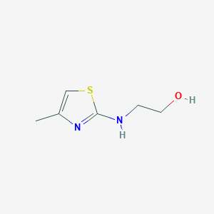 molecular formula C6H10N2OS B1497561 2-((4-Methylthiazol-2-yl)amino)ethanol 