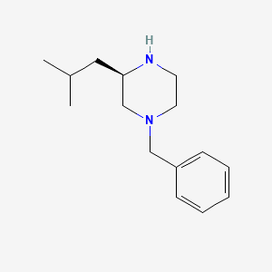 molecular formula C15H24N2 B1497586 (R)-1-benzyl-3-isobutylpiperazine CAS No. 928025-44-9
