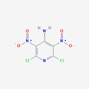 molecular formula C5H2Cl2N4O4 B1497596 2,6-Dichloro-3,5-dinitropyridin-4-amine CAS No. 650140-90-2