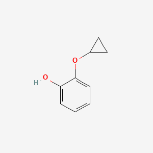 molecular formula C9H10O2 B1497605 2-Cyclopropoxy-phenol 