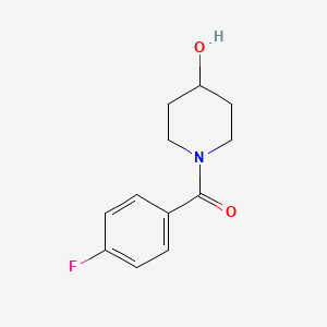 molecular formula C12H14FNO2 B1497631 (4-Fluorophenyl)(4-hydroxypiperidin-1-yl)methanone CAS No. 1082882-95-8