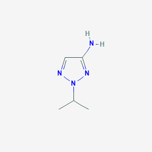 molecular formula C5H10N4 B1497640 2-异丙基-2H-1,2,3-三唑-4-胺 CAS No. 959237-97-9