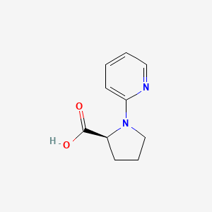 molecular formula C10H12N2O2 B1497666 1-Pyridin-2-yl-L-proline CAS No. 223448-68-8