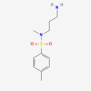 B1497677 N-(3-Aminopropyl)-N,4-dimethylbenzenesulfonamide CAS No. 21230-39-7