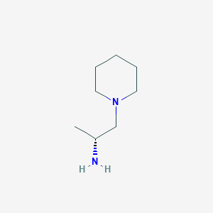 molecular formula C8H18N2 B1497678 1-Piperidineethanamine,alpha-methyl-,(alphaR)-(9CI) 