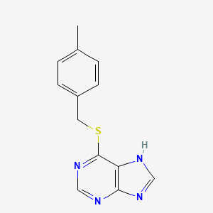 6-(p-tolylmethylsulfanyl)-9H-purine