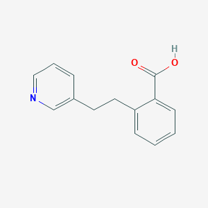 molecular formula C14H13NO2 B1497701 2-(2-Pyridin-3-yl-ethyl)-benzoic acid CAS No. 1185535-94-7