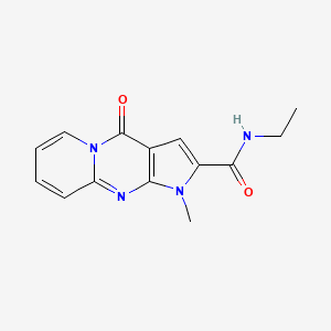 N-ethyl-1-methyl-4-oxo-1,4-dihydropyrido[1,2-a]pyrrolo[2,3-d]pyrimidine-2-carboxamide