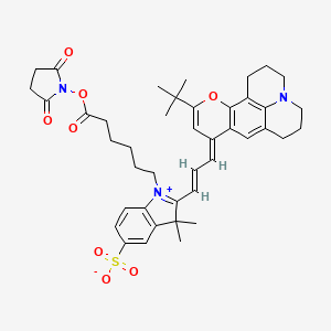 molecular formula C42H49N3O8S B1497753 Fluorescent red 635 reactive CAS No. 350496-77-4